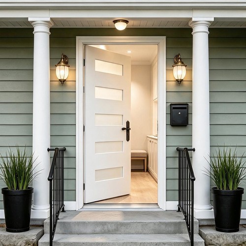 X80 white fiberglass - 36''x80''white,
