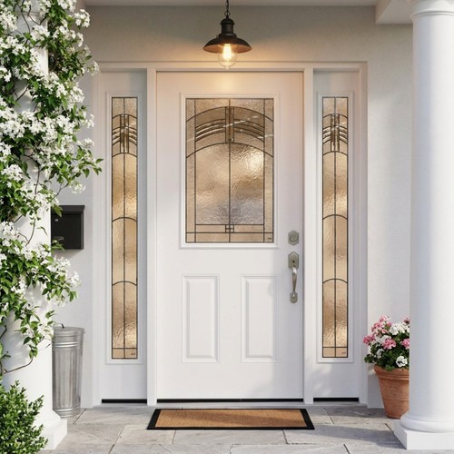 60x80 white fiberglass front - 60x80,