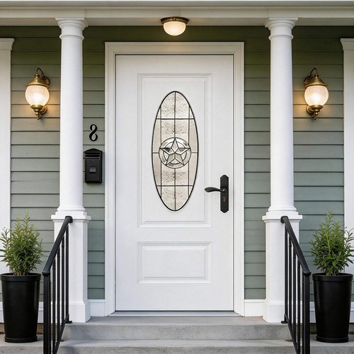 X80 fiberglass front door - 36"x80",